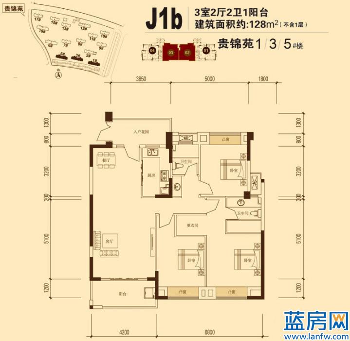 最新貴安新天地戶型圖(圖)-福州藍房網