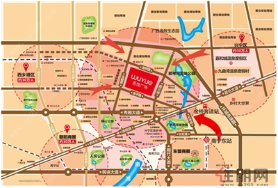 全城矚目|南寧最讓人期待的購物中心,一年之后就開業了!-資訊-廣西房地產信息網-住朋網-住朋購友