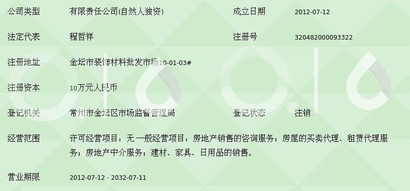 金壇市利群房地產銷售咨詢